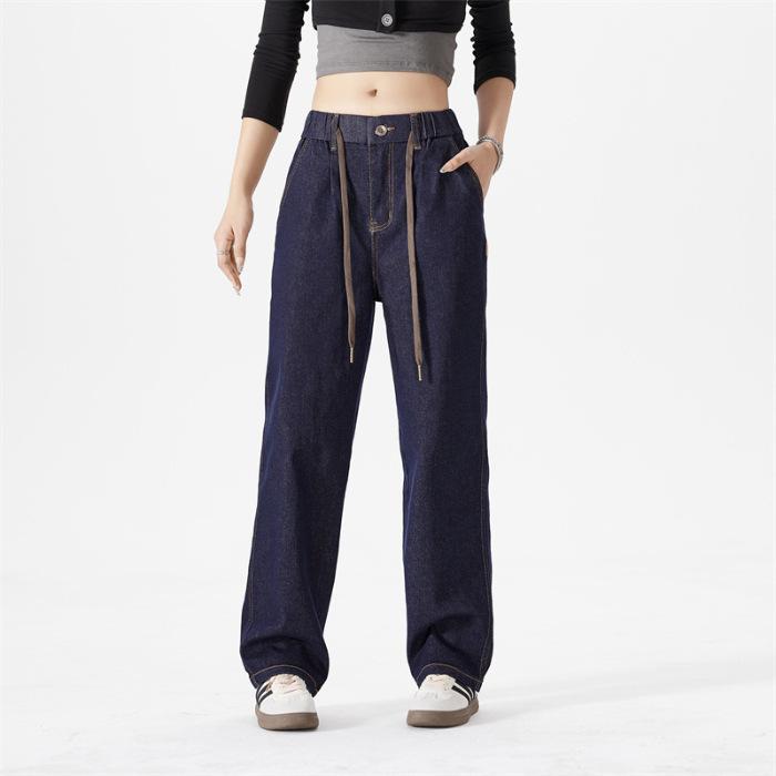 Lockere Straight Jeans für Herren im Herbst und Winter Neue Styles für gutaussehende Hosen für Herrenmode Gutaussehende Hosen 4XL von Joom DACH