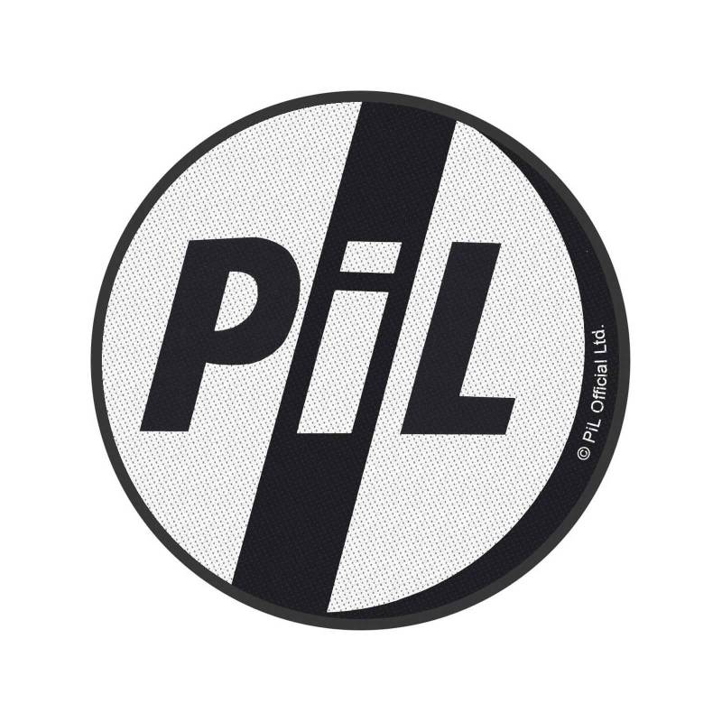 Logo-Patch von Public Image Ltd One Size weiß/schwarz von Joom DACH