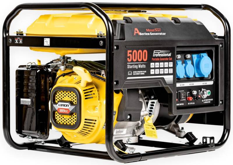 Loncin Lc5000-As Starker Stromerzeuger 3X230V Avr 5Kw - Ewimax von Joom DACH