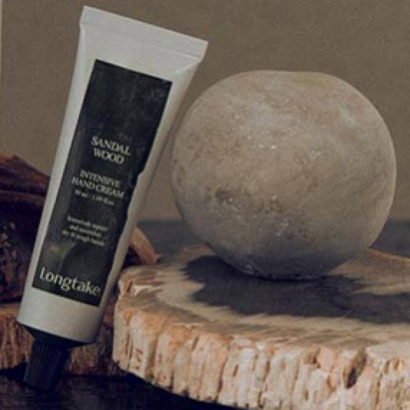 Longtake Handcreme 50ml 2 Sorten [Sandelholz Schwarztee Schwein] Wähle 1 Sandalwood Intensive Hand Cream von Joom DACH