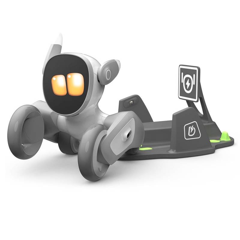 Loona EPP3.0 KI Smart Roboterhund, Angetrieben von GPT-4, Sprachbefehl & Gestenerkennung, Echtzeit-Interaktion für Kinder mit Ladestation EPP3.0 weiß von Joom DACH