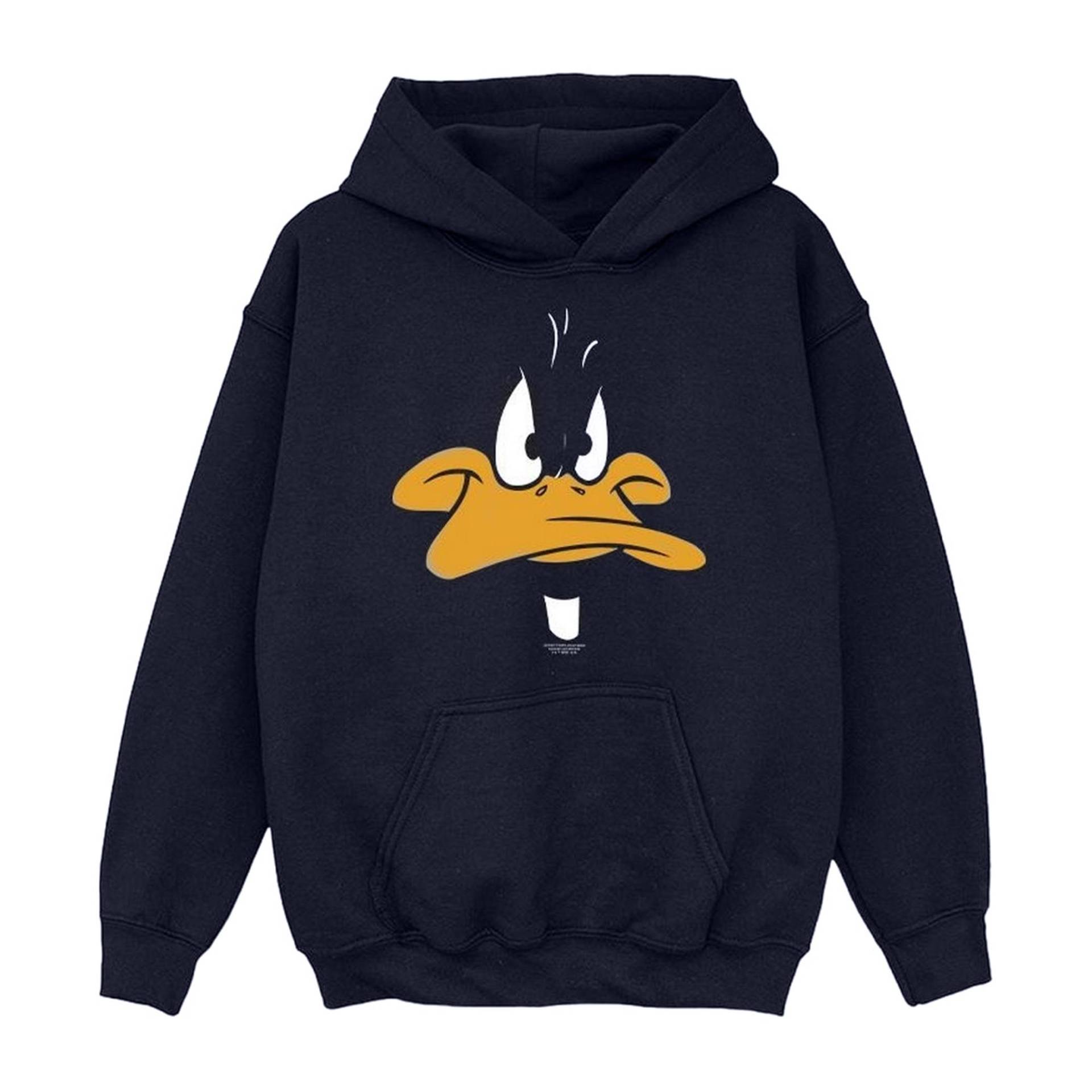 Looney Tunes Jungen Daffy Duck Face Kapuzenpullover 9-11 Years navy blau von Joom DACH