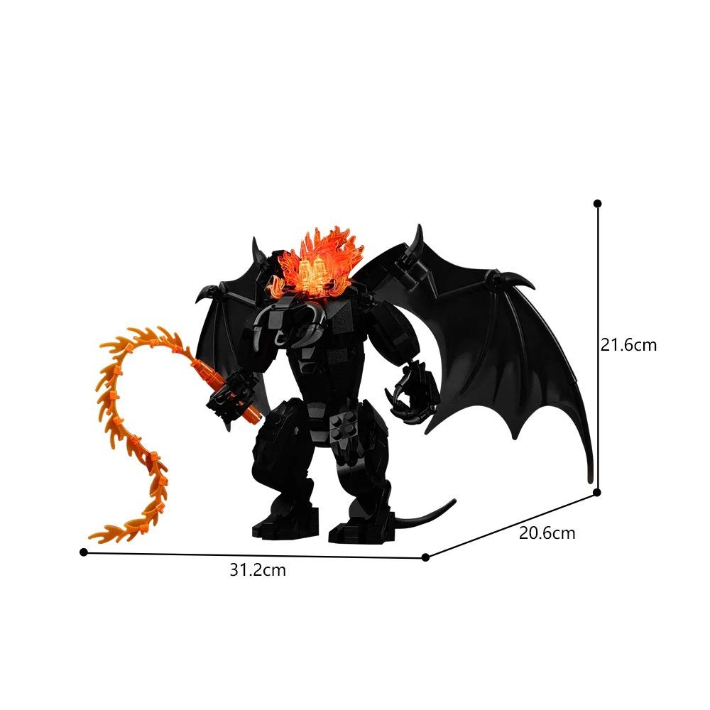 Lordes Ring Balrogs,Baumbart-Monster Baustein-Set Humanoide Dämonen Dunkler Turm Modell Spielzeug Kinder Geschenke von Joom DACH