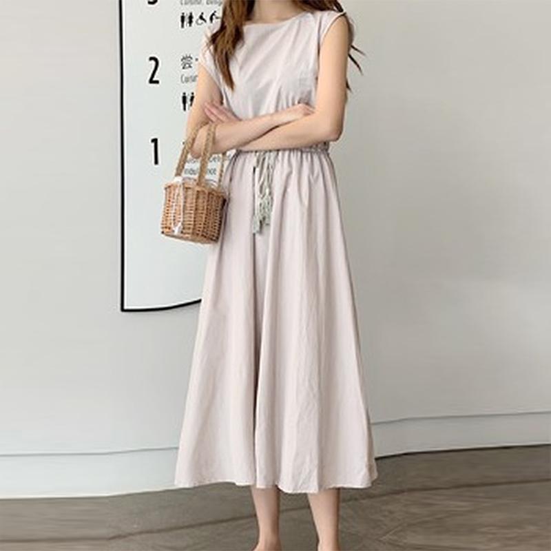 Lose Baumwolle Sommer Kleid Weibliche Abend Vintage Langes Kleid Frauen Kurzarm Casual Strand Frau Kleider 15301 S von Joom DACH