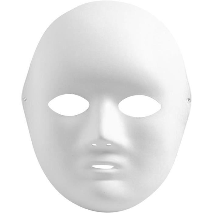 Mund-Nasen-Masken-Set - Weiß - 17 x 22 cm - 10 Stück von Joom DACH