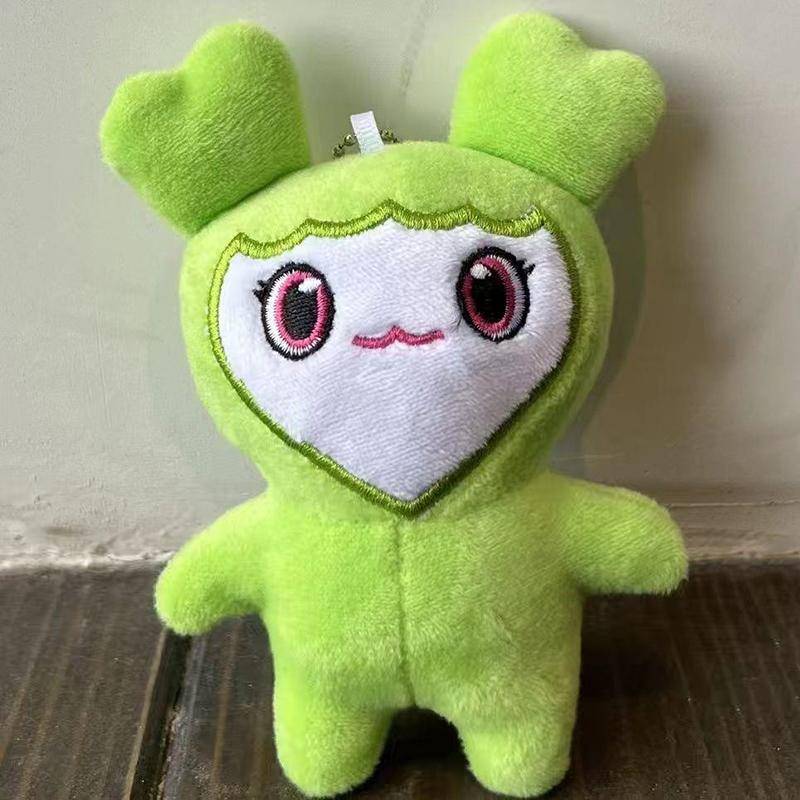 Lovelys Plüsch Koreanischer Superstar Plüschtier Cartoon Tier Zweimal Momo Puppe Schlüsselanhänger Anhänger Schlüsselschnalle Plüschtier Für Fans Einmal Mädchen grün von Joom DACH