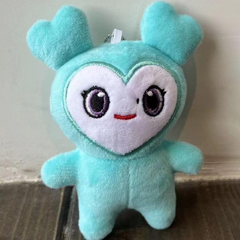Lovelys Plüsch Koreanischer Superstar Plüschtier Cartoon Tier Zweimal Momo Puppe Schlüsselanhänger Anhänger Schlüsselschnalle Plüschtier Für Fans Einmal Mädchen hellblaue von Joom DACH