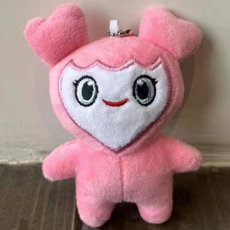 Lovelys Plüsch Koreanischer Superstar Plüschtier Cartoon Tier Zweimal Momo Puppe Schlüsselanhänger Anhänger Schlüsselschnalle Plüschtier Für Fans Einmal Mädchen rosa von Joom DACH
