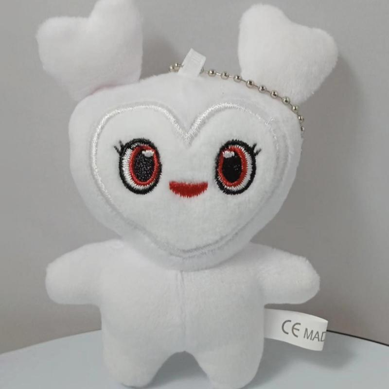 Lovelys Plüsch Koreanischer Superstar Plüschtier Cartoon Tier Zweimal Momo Puppe Schlüsselanhänger Anhänger Schlüsselschnalle Plüschtier Für Fans Einmal Mädchen weiß von Joom DACH