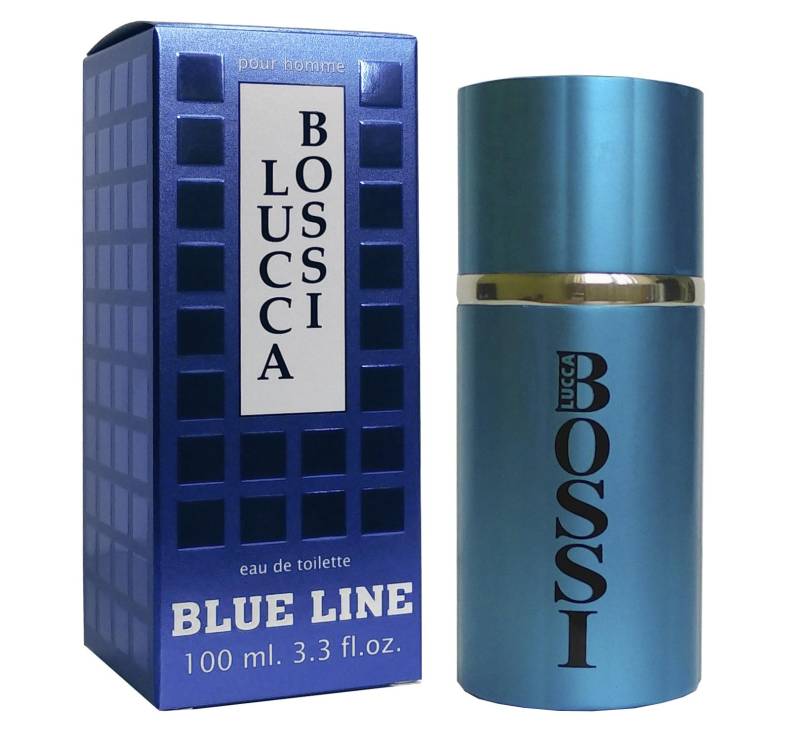 Lucca Bossi Eau de Toilette für Männer, sieben Sorten zur Auswahl 3 ml BLUE LINE blau von Joom DACH