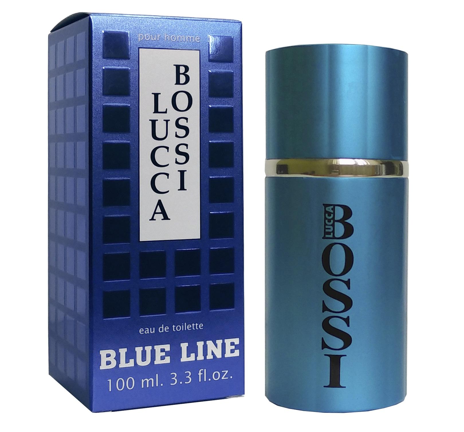 Lucca Bossi Eau de Toilette für Männer, sieben Sorten zur Auswahl Blue Line blau von Joom DACH