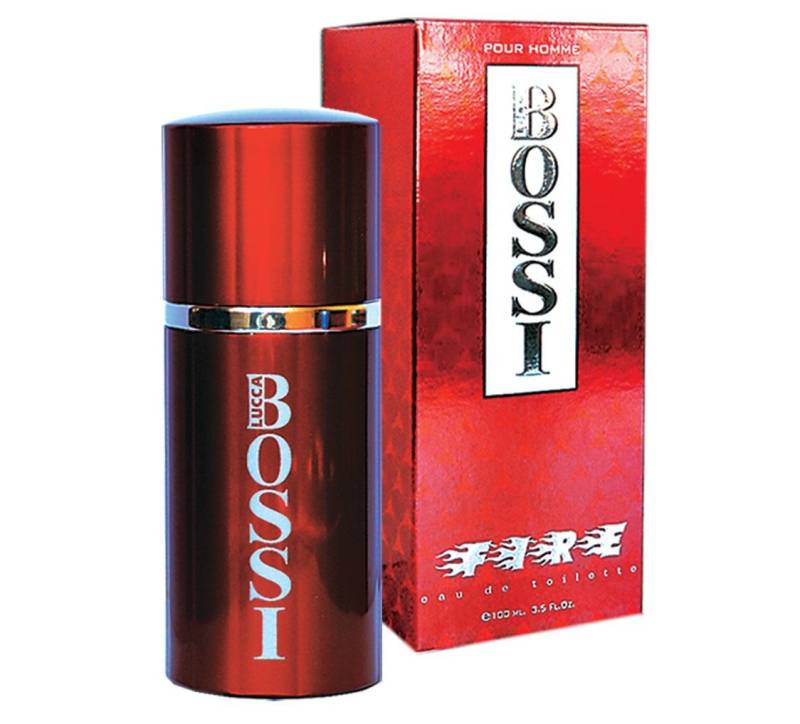Lucca Bossi Eau de Toilette für Männer, sieben Sorten zur Auswahl FIRE rot von Joom DACH