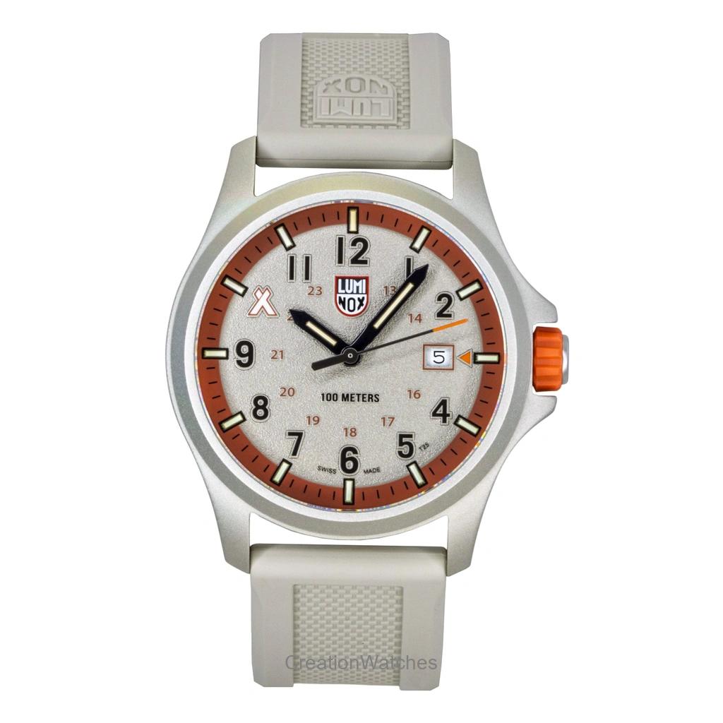 Luminox Bear Grylls Survival Land Kautschukarmband Beiges Zifferblatt Quarz XB.3717 100M Herrenuhr beige von Joom DACH