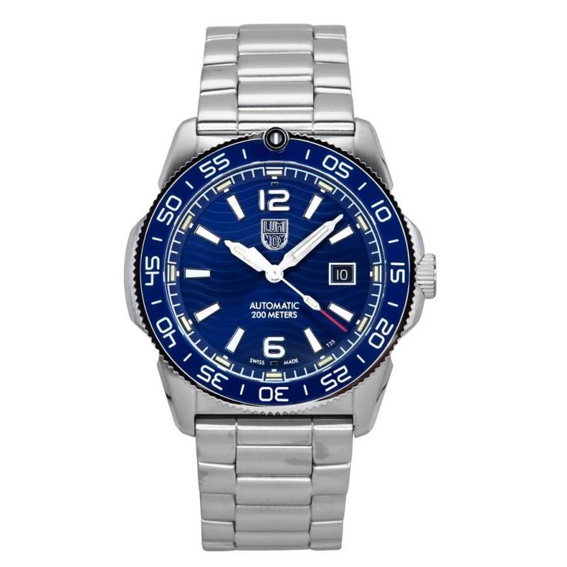 Luminox Pacific Diver Edelstahl blaues Zifferblatt Automatik XS.3104 200M Herrenuhr blau von Joom DACH