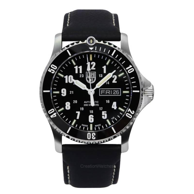Luminox Sport Timer Lederarmband Blaues Zifferblatt Automatische Taucheruhr XS.0921 200M Herrenuhr schwarz Luminox Sport Timer Lederarmband Blaues Zifferblatt Automatische Taucheruhr XS.0921 200M Herrenuhr schwarz von Joom DACH