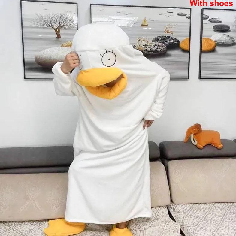 Lustige Elizabeth Ente Tier Cosplay Robe Homewear Kigurumi Pyjamas Männer Frauen Pyjama Weiche Pullover Schlafsack warme Langarm Nachtwäsche set Erwachsene m Lustige Elizabeth Ente Tier Cosplay Robe Homewear Kigurumi Pyjamas Männer Frauen Pyjama Weiche Pullover Schlafsack warme Langarm Nachtwäsche set Erwachsene m von Joom DACH