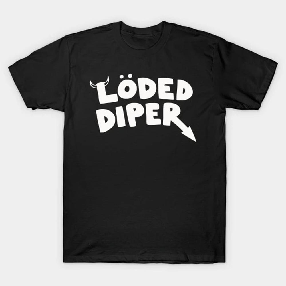 Lustige Kleidung LODED DIPER DIARY OF A WIMP KID Bedrucktes T-Shirt Tops Damen Sommer Bequeme Tops Unisex Street M schwarz Lustige Kleidung LODED DIPER DIARY OF A WIMP KID Bedrucktes T-Shirt Tops Damen Sommer Bequeme Tops Unisex Street M schwarz von Joom DACH