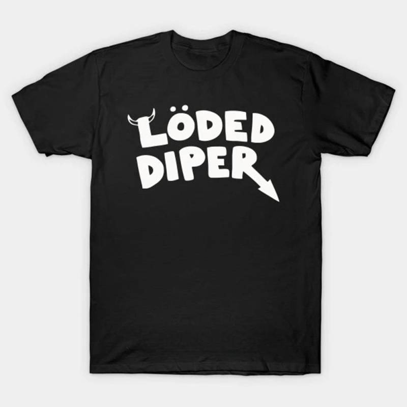 Lustige Kleidung LODED DIPER DIARY OF A WIMP KID Bedrucktes T-Shirt Tops Damen Sommer Bequeme Tops Unisex Street M schwarz Lustige Kleidung LODED DIPER DIARY OF A WIMP KID Bedrucktes T-Shirt Tops Damen Sommer Bequeme Tops Unisex Street M schwarz von Joom DACH