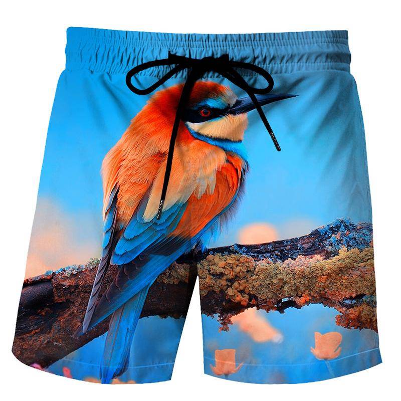 Lustige Strandshorts mit Schweine-Grafik für Männer, 3D-Druck, Enten-Boardshorts, Sport-Badehose, Badeanzug für Männer, coole Eis-Shorts 5XL von Joom DACH
