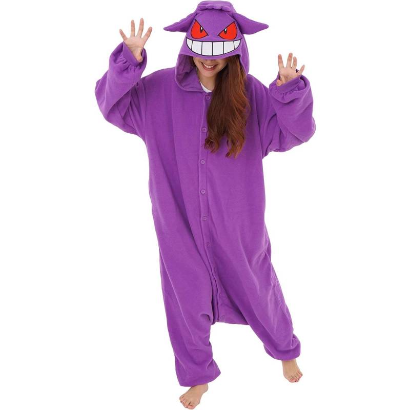 Lustiger Affe-Bär-Katzen-Overall-Onesie für Erwachsene, Cartoon-Kigurumi-Pyjamas für Halloween, Overalls, Pijama, Damen, Herren, Cosplay-Kostüm XL von Joom DACH