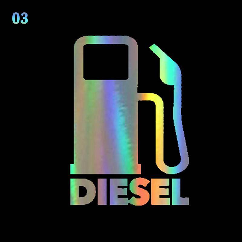 Lustiger Autoaufkleber, Vinyl, nur Diesel, Kraftstoffaufkleber, 3D-Aufkleber, Styling, kreativ von Joom DACH