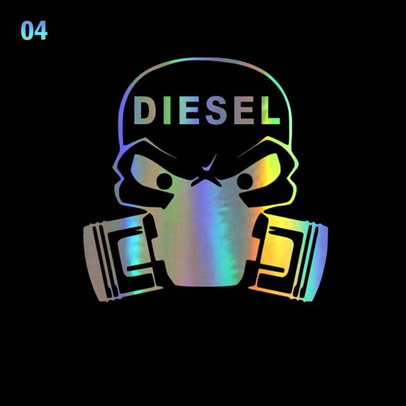 Lustiger Autoaufkleber, Vinyl, nur Diesel, Kraftstoffaufkleber, 3D-Aufkleber, Styling, kreativ von Joom DACH
