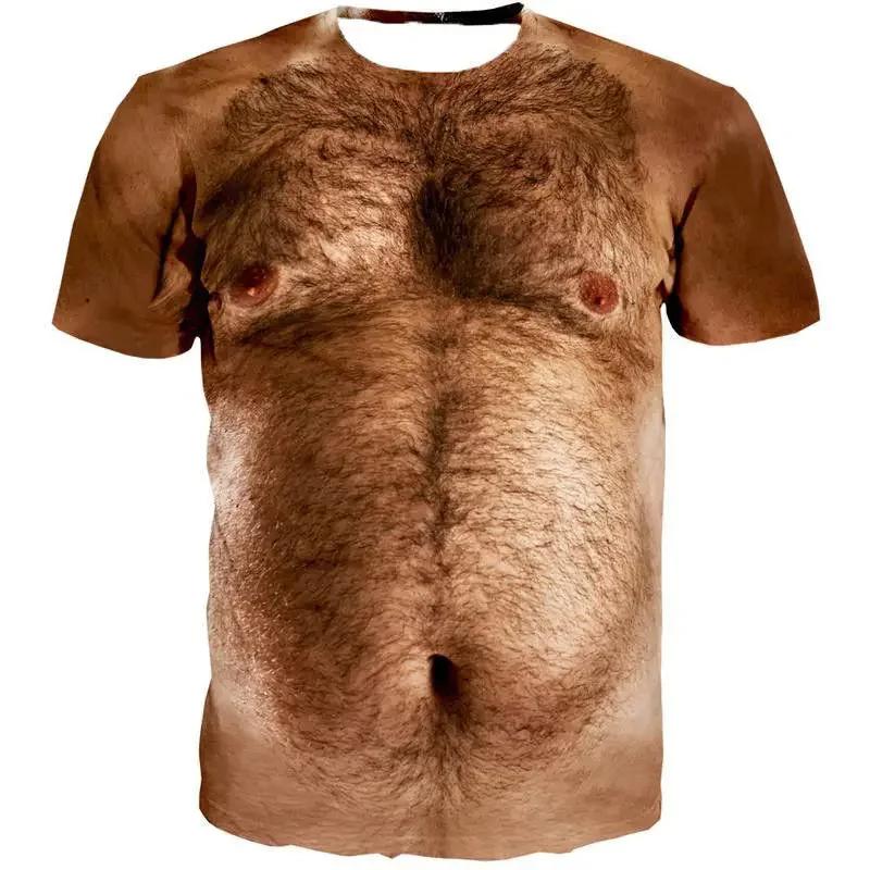 Lustiges T-Shirt mit 3D-Druck und Muskelgrafik für Herren, kurzärmelig, übergroß, Hip-Hop-T-Shirt, Tops, Unisex, neuartige T-Shirts, Streetwear XL Lustiges T-Shirt mit 3D-Druck und Muskelgrafik für Herren, kurzärmelig, übergroß, Hip-Hop-T-Shirt, Tops, Unisex, neuartige T-Shirts, Streetwear XL von Joom DACH