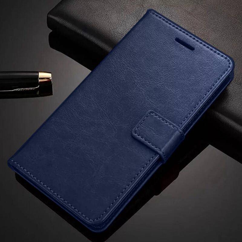 Luxuriöse Flip-Wallet-Schutzhülle aus Leder für Redmi 14C 13 13C 12 12C Note 14 12 12s 4G 5G Note 12 13 14 Pro 5G Pro+ Redmi A3 A1 A2+ Plus RedMi 13 navy blau von Joom DACH