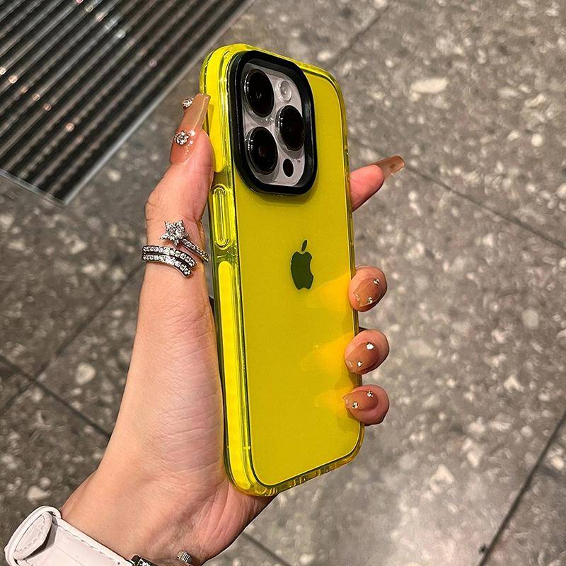Luxuriöse transparente Hülle für iPhone 15 14 13 12 11 Pro Max 7 8 Plus X Xs Max XR Stoßfeste, klare, weiche TPU-Abdeckung For iPhone X Xs gelb Luxuriöse transparente Hülle für iPhone 15 14 13 12 11 Pro Max 7 8 Plus X Xs Max XR Stoßfeste, klare, weiche TPU-Abdeckung For iPhone X Xs gelb von Joom DACH