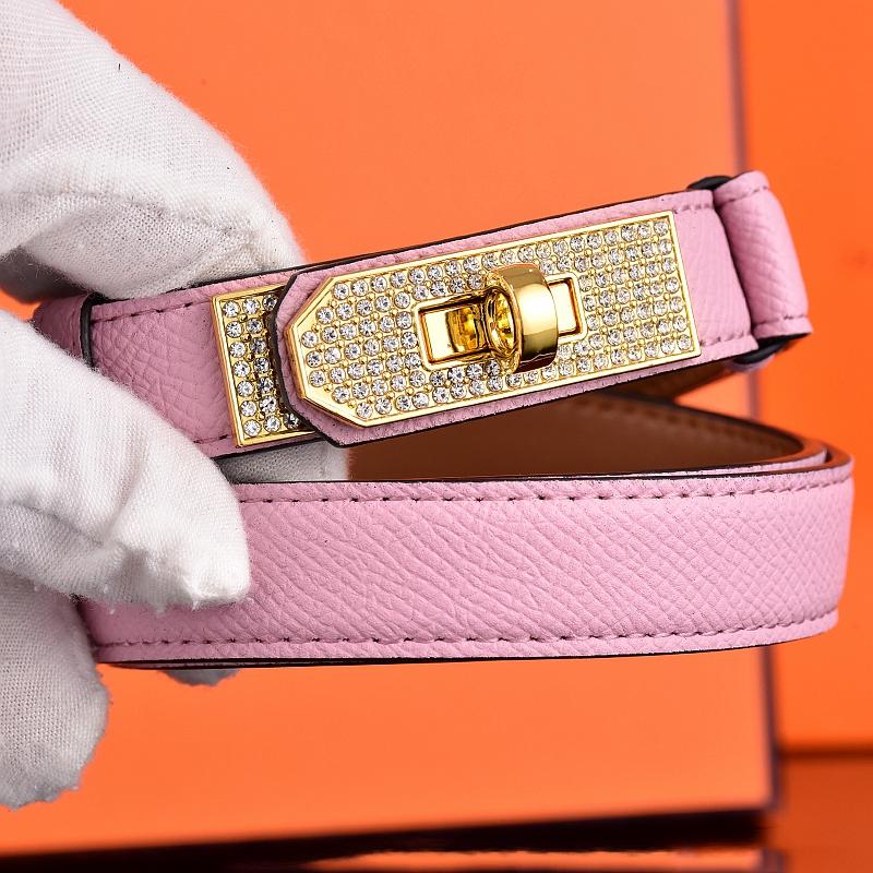 Luxuriöser verstellbarer Retro-Gürtel aus echtem Leder, dünn, 2,0 cm, Rindsleder, lässige Dekoration, Taillengürtel für Frauen one size von Joom DACH