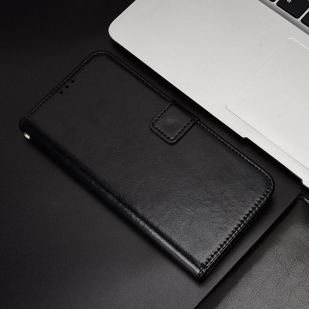 Luxus-Leder-Flip-Wallet-Hülle mit Kartenfächern, Ständer, magnetischer Schnalle, stoßfeste Schutzhülle für Cubot P40/X30/C30/X50/P50/Note 7/Note 20 Cubot X50 schwarz von Joom DACH