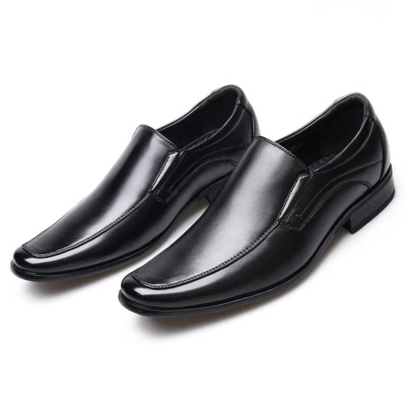 Luxus Schuhe Für Männer Leder Schuhe Karree Schuhe Vintage Slip-On Leder Loafer Outdoor Casual Schuh Zapatos De hombre 44 von Joom DACH