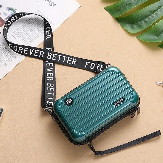 Luxus Umhängetaschen für Frauen Koffer Form Totes Frauen Berühmte Marke Kupplung Mini Box Tasche Mode Mini Schulter Taschen grün von Joom DACH