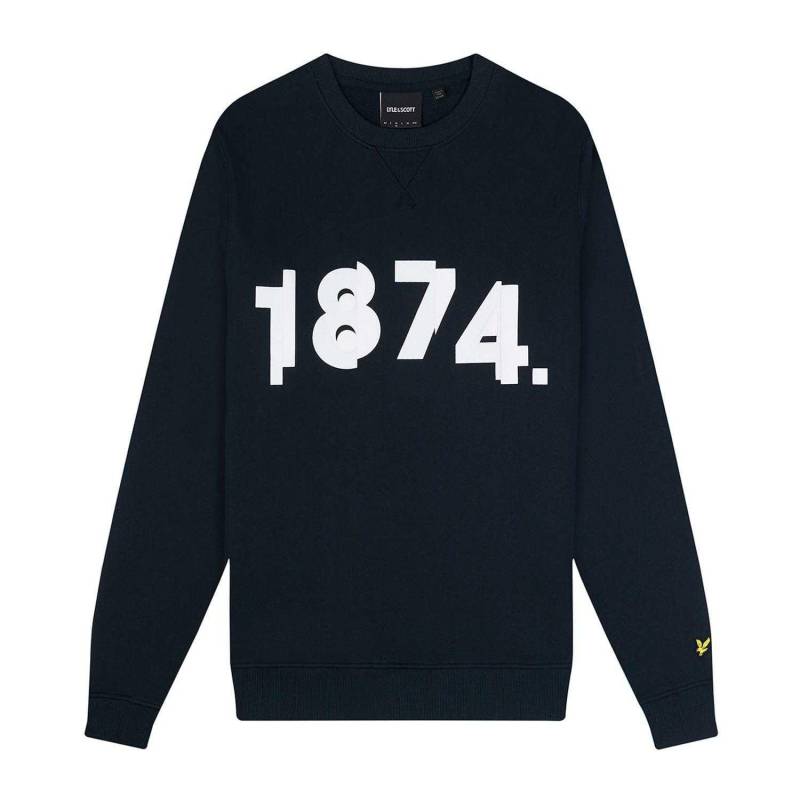 Lyle & Scott Herren 1874 Grafik Sweatshirt XL dunkelblau von Joom DACH