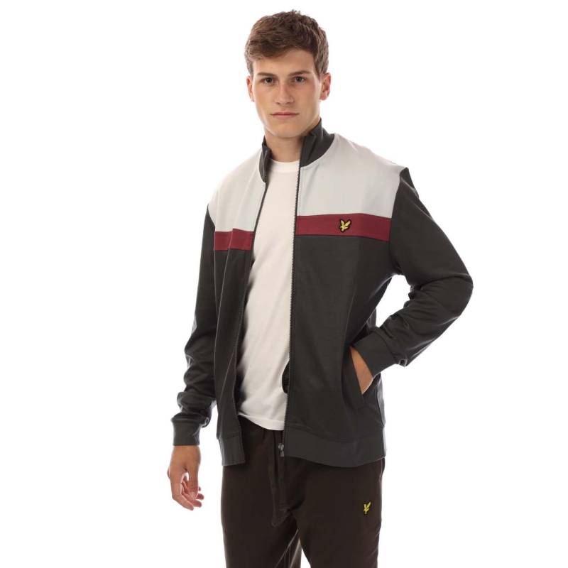 Lyle & Scott Herren Colour Block Trainingsjacke M grau von Joom DACH
