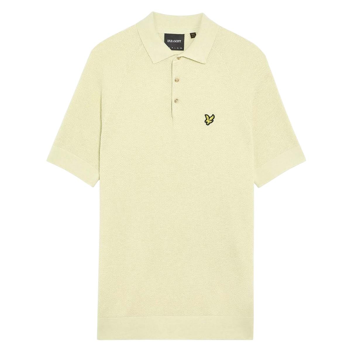 Lyle & Scott Herren Leinenmischung Strick-Poloshirt XS beige Lyle & Scott Herren Leinenmischung Strick-Poloshirt XS beige von Joom DACH