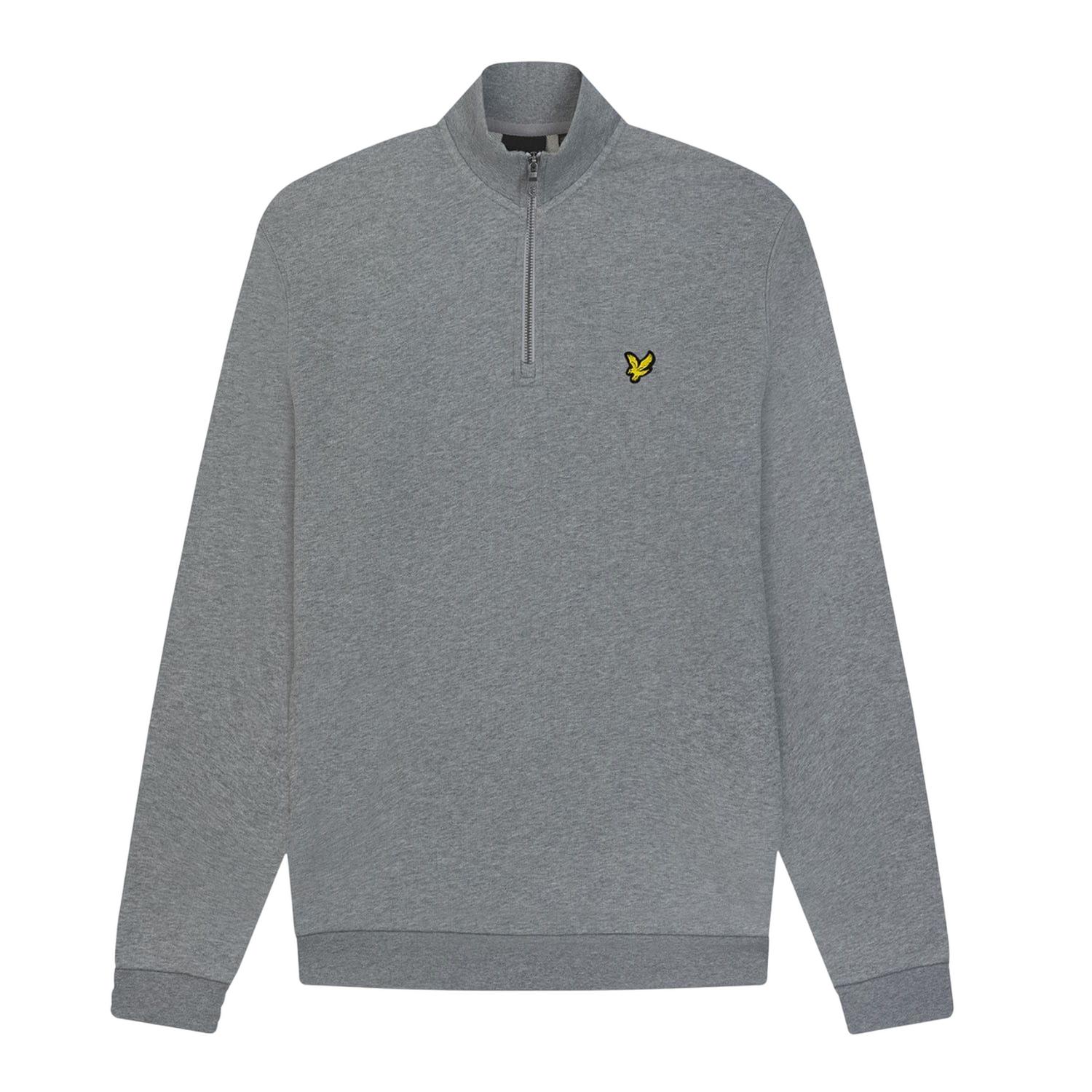 Lyle & Scott Herren Loopback Viertelzip-Sweatshirt M grau Lyle & Scott Herren Loopback Viertelzip-Sweatshirt M grau von Joom DACH