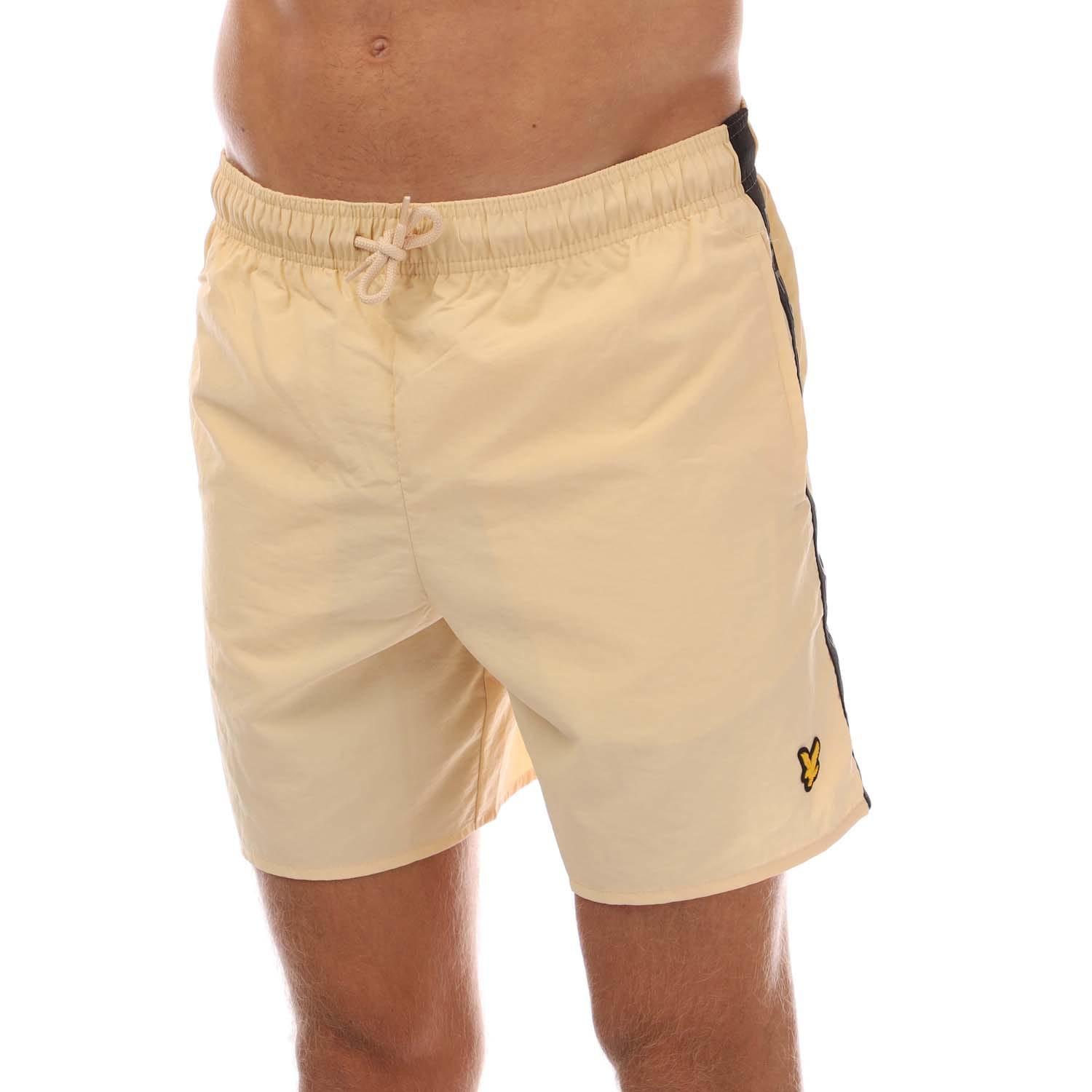 Lyle & Scott Herren Marken Sport Badeshorts L sand von Joom DACH
