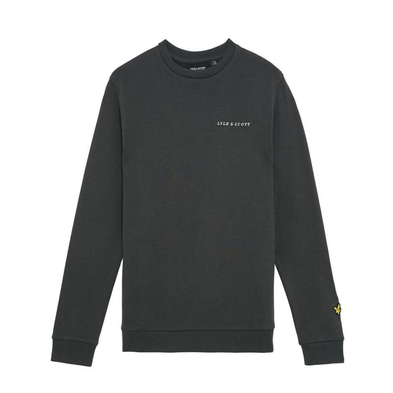 Lyle & Scott Kinder/Kinder Script Rundhals-Sweatshirt 3-4 Years grau von Joom DACH