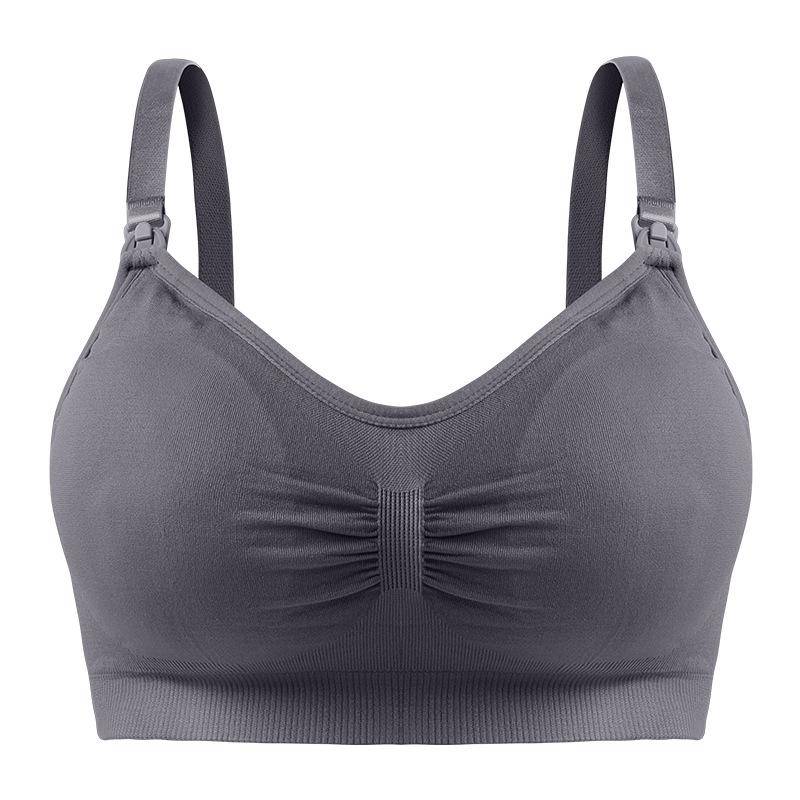 M-XXL Umstands-BH Still-BH zum Füttern Schwangerschaft Frauen Still-BH Stillunterwäsche Kleidung 2XL graue von Joom DACH