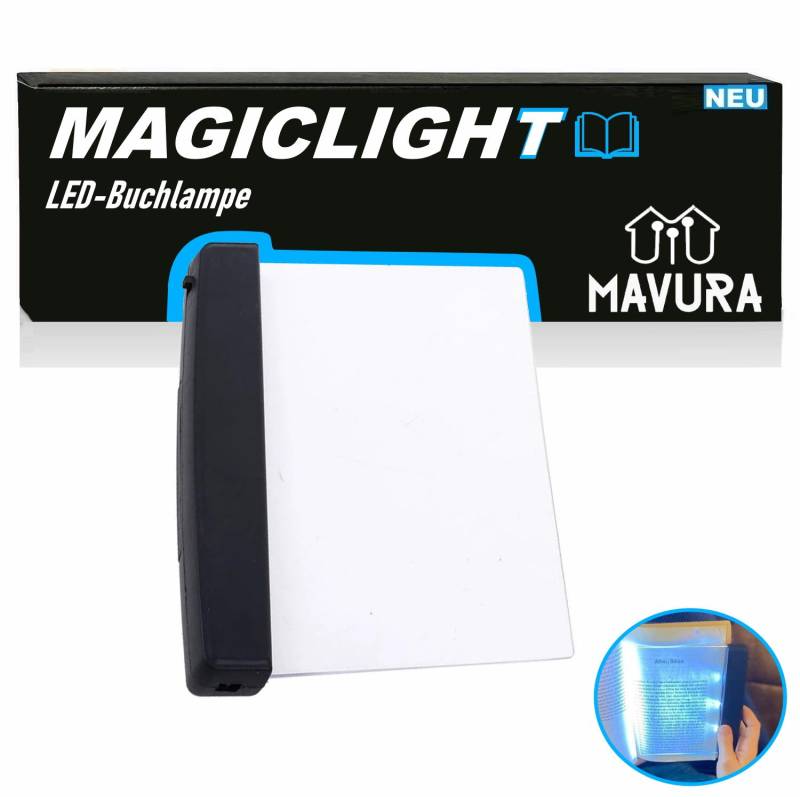 MAGICLIGHT LED Buchlampe Lesehilfe Buchleuchte Leselampe Lesezeichen einstellbar von Joom DACH