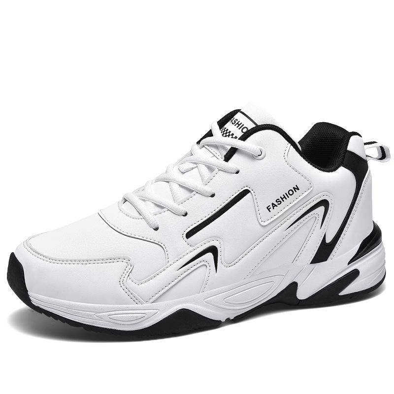 MAITA Winter Herren Freizeitschuhe Leder Dämpfung Plüsch Wanderschuhe Outdoor Schneestiefel 47 weiß von Joom DACH