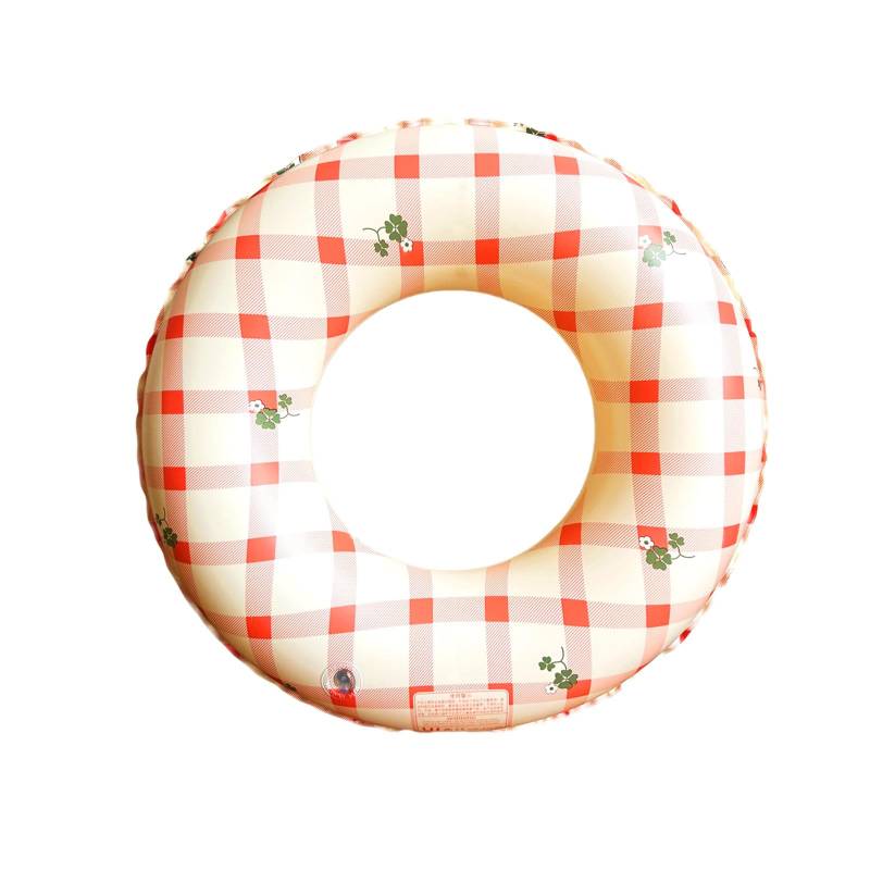 MILASIC Schwimmring Retro Klassischer Schwimmring 70 80 90 cm Kinder Erwachsene Donutform Schwimmring Stilvoll Erwachsene Kinder Niedlicher Pool See Schwimmring Niedlich Passend Schlichter Schwimmring von Joom DACH