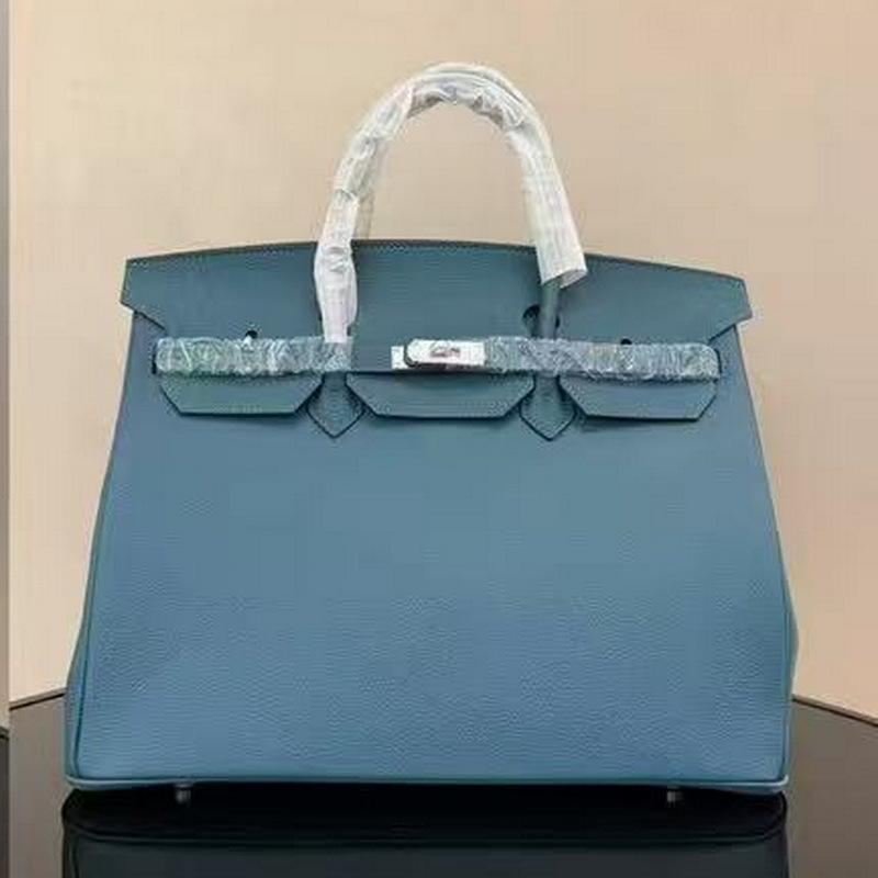 ML2024 Neue Top Layer Rindsleder 40cm Platin Tasche Große Tasche Handtasche Echtes Leder Damen Tasche 40x20x31cm von Joom DACH