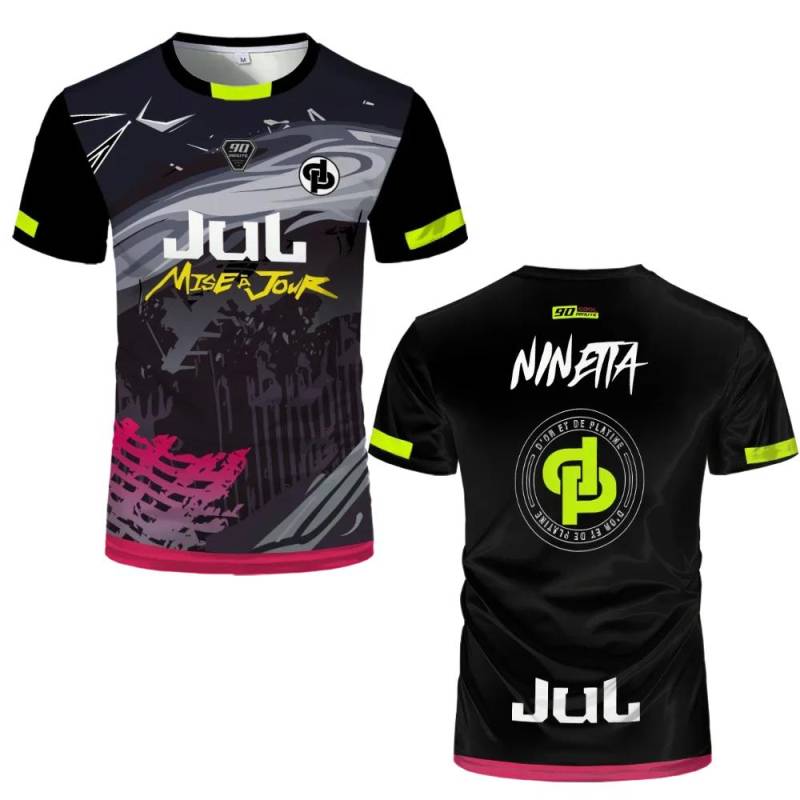 MM9 JUL 90-Minuten Fußballtrikot - Herren Sommer Schnelltrocknendes Oversized Jersey, Outdoor-Sport & Fitness-Trainings-T-Shirt S von Joom DACH