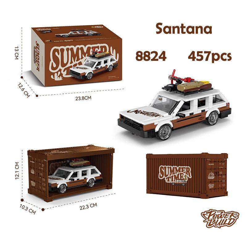 MOC PB Technischer Speed Champion MX5 Rennwagen Modell Camper Container Baustein Ziegel Montage Spielzeug Kinder Weihnachtsgeschenk von Joom DACH