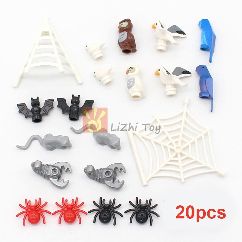 MOC Tierfigur Bausteine Haustier Zoo Hund Pinguin Katze Clownfisch Vogel Bär Fledermaus Eichhörnchen Eule DIY Modell Spielzeug Mädchen Kinder MOC Tierfigur Bausteine Haustier Zoo Hund Pinguin Katze Clownfisch Vogel Bär Fledermaus Eichhörnchen Eule DIY Modell Spielzeug Mädchen Kinder von Joom DACH