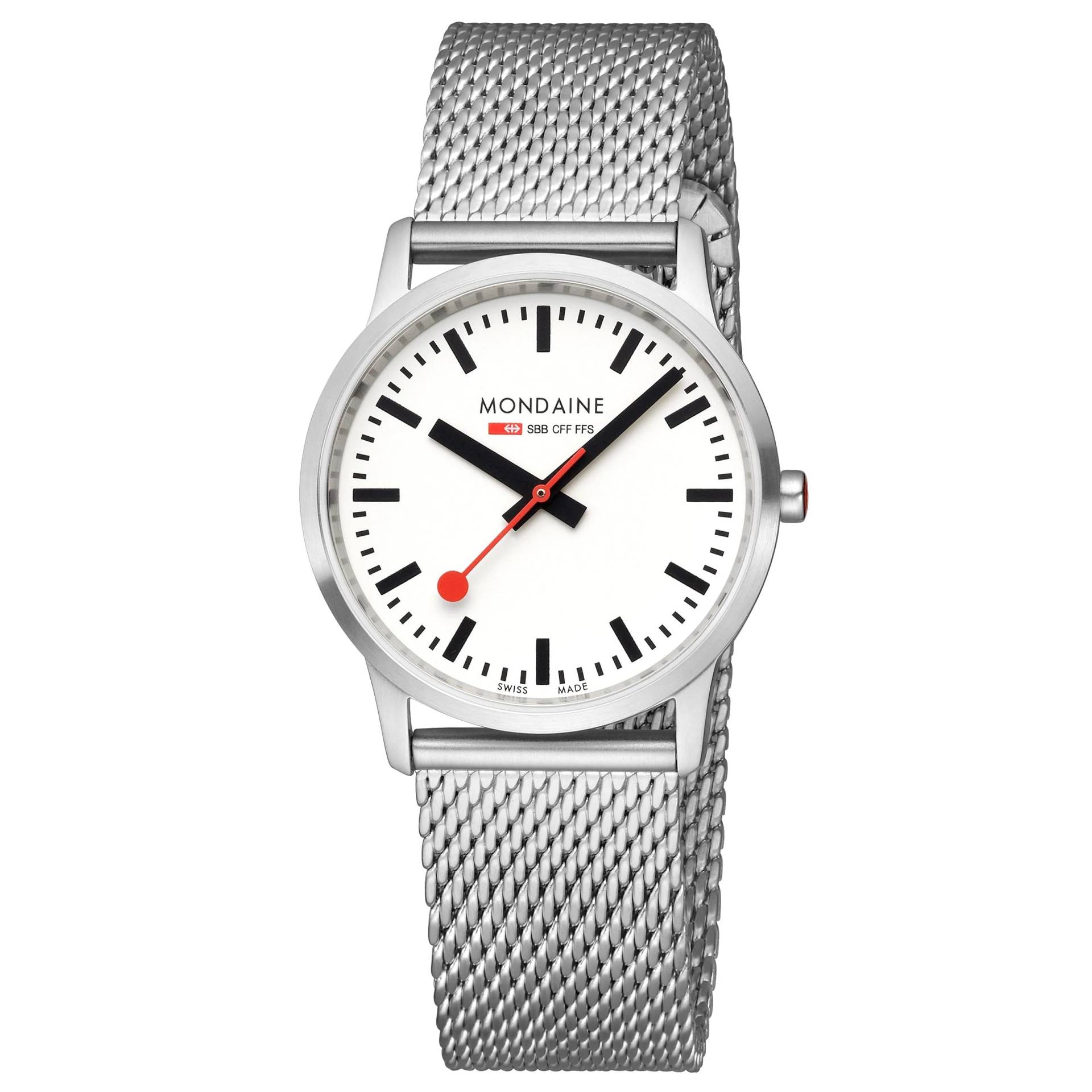 MONDAINE Herrenarmbanduhr und Einfach Elegant Mesh [MONDAINE] Damen, Armband, A400.30351.16SBZ [Offizieller Import] von Joom DACH