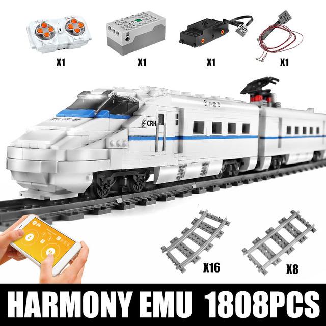 MOULD KING MOC Die QJ Dampflokomotiven Fernbedienung Zug Bausteine Ziegel Kinder Pädagogisches DIY Spielzeug Weihnachtsgeschenke 12002 locomotive von Joom DACH
