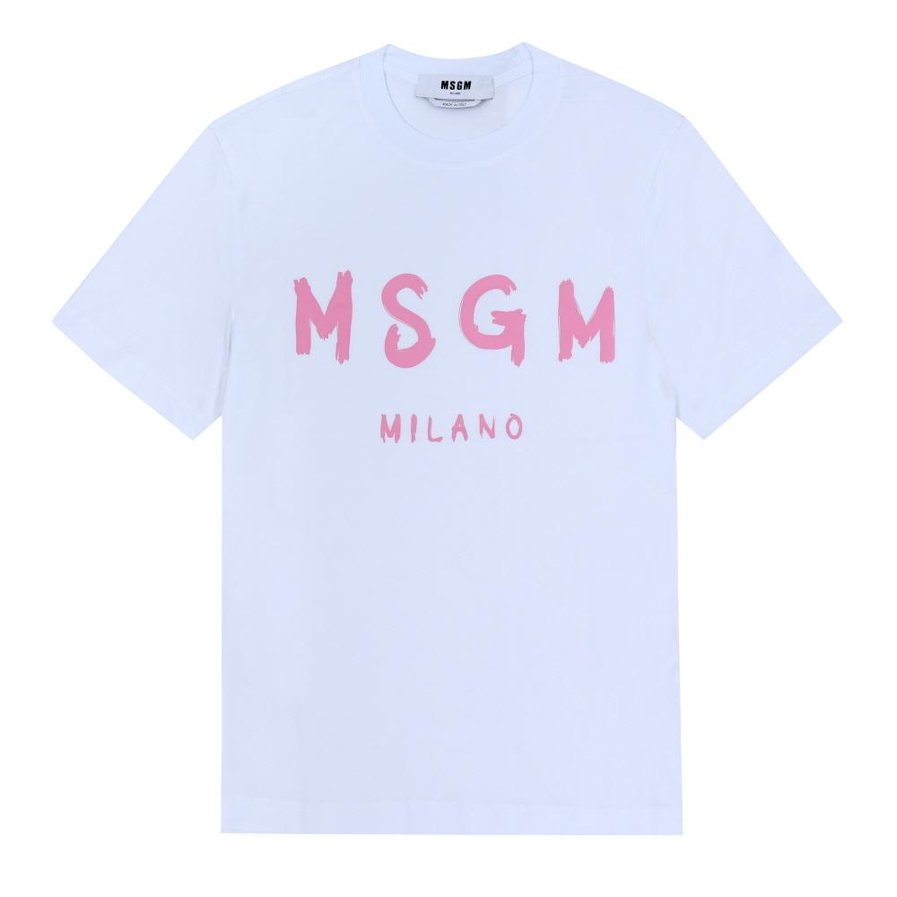 MSgm BruShed Logo Damen T-Shirt 3441mdm510 3441MDM510 237002 01A (M) von Joom DACH